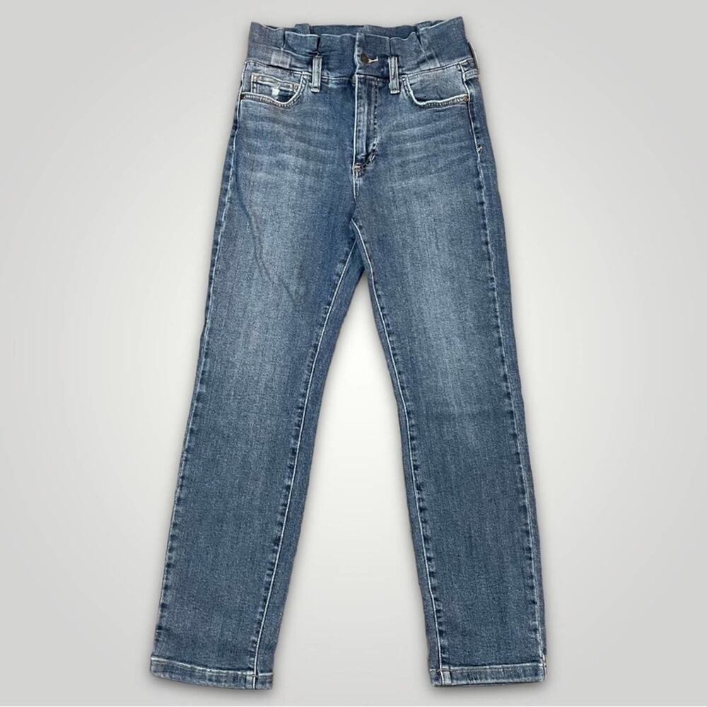 SAM EDLEMAN THE DANI STRAIGHT BOHO PAPERBAG RUFFLE WAIST JEANS - 28 - Picture 3 of 8